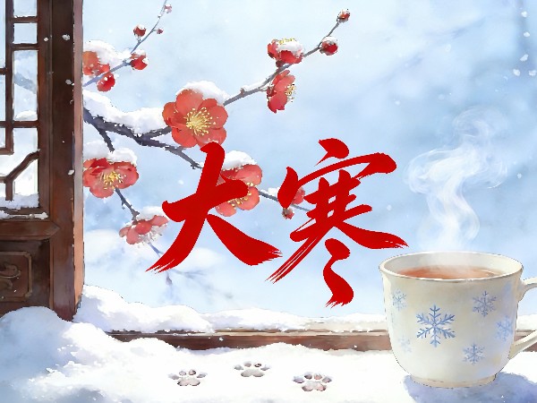 大寒至，待春归!